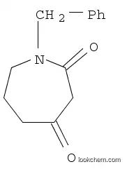 Molecular Structure of 99539-59-0 (Dihydro-1-(phenylmethyl)-1H-azepine-2,4(3H,5H)-dione)